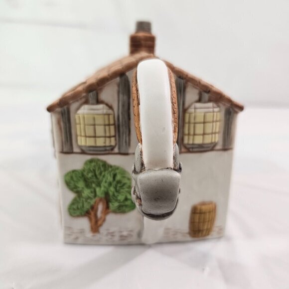 Christopher Wren THE DICK TURPIN Pub Teapot Staffordshire England Tableware - Picture 16 of 16